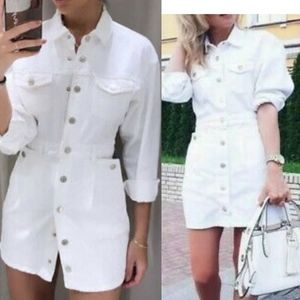 Zara denim dress